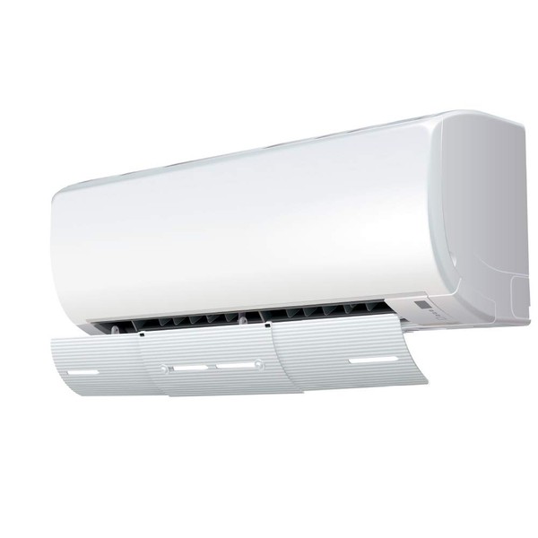 AIR WING Slim, Length & Angle Adjustable Air Conditioner Deflector helps Cooling/Heating Air Circulation, Anti Blast, Wind Baffle and Direction, Anti-Condensation