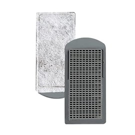 Craftsboys Fish Tank Filter, Silent External Aquarium Filter, Oxygenation, Oil Film Skimmer, Waterfall (Filter Pad for 5W 400L/H)