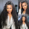 Bele 13x6 HD Transparent Lace Front Wigs Human Hair 200%