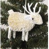Gisela Graham bristle reindeer Christmas tree decoration