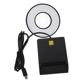 Ciieeo USB Smart Card Reader for Windows and Multi Function Compact Device for ATM Ic Id Sim and CAC Cards High Speed Data Transfer Portable and Versatile