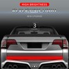 LED Triple 60 inchs Red Brake White Reverse Amber Turn