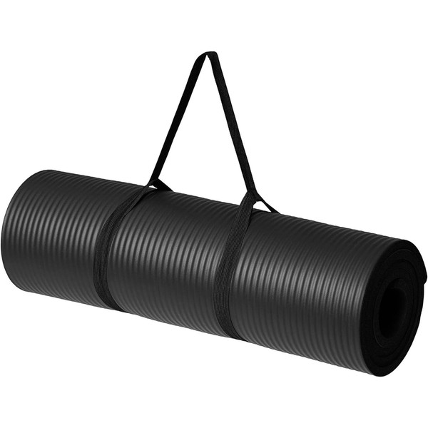 Venbytech for Basics 1/2 Inch Extra Thick Exercise Yoga Mat