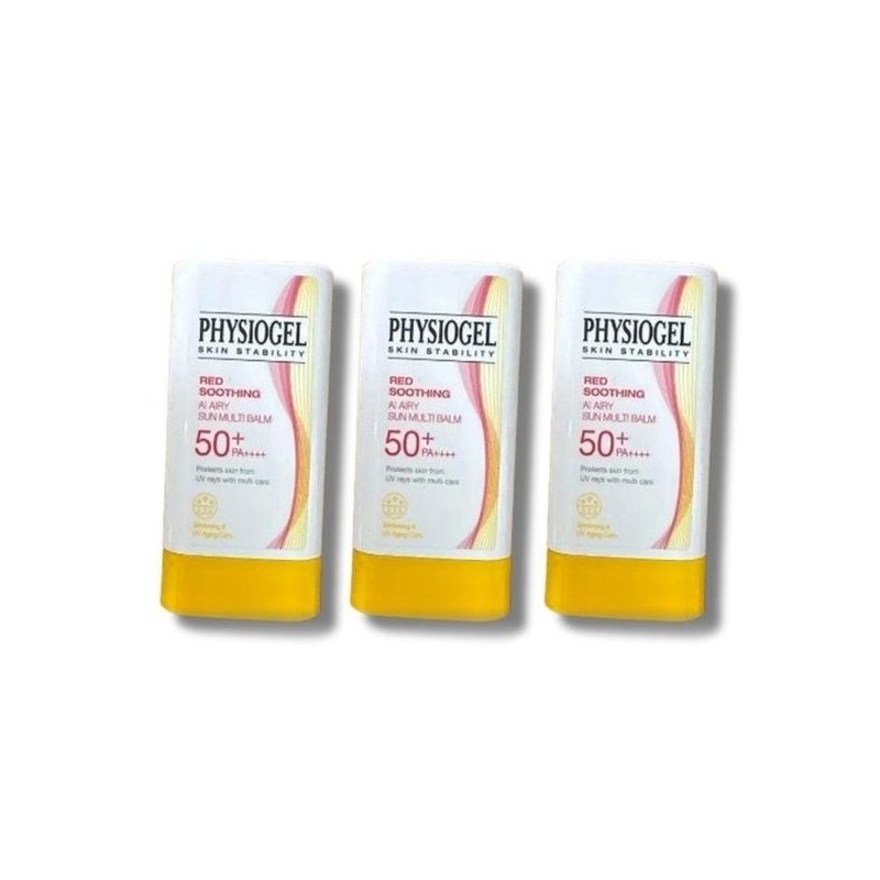 Physiogel Red Soothing AI Multi Balm Sun Stick 17g 3pcs