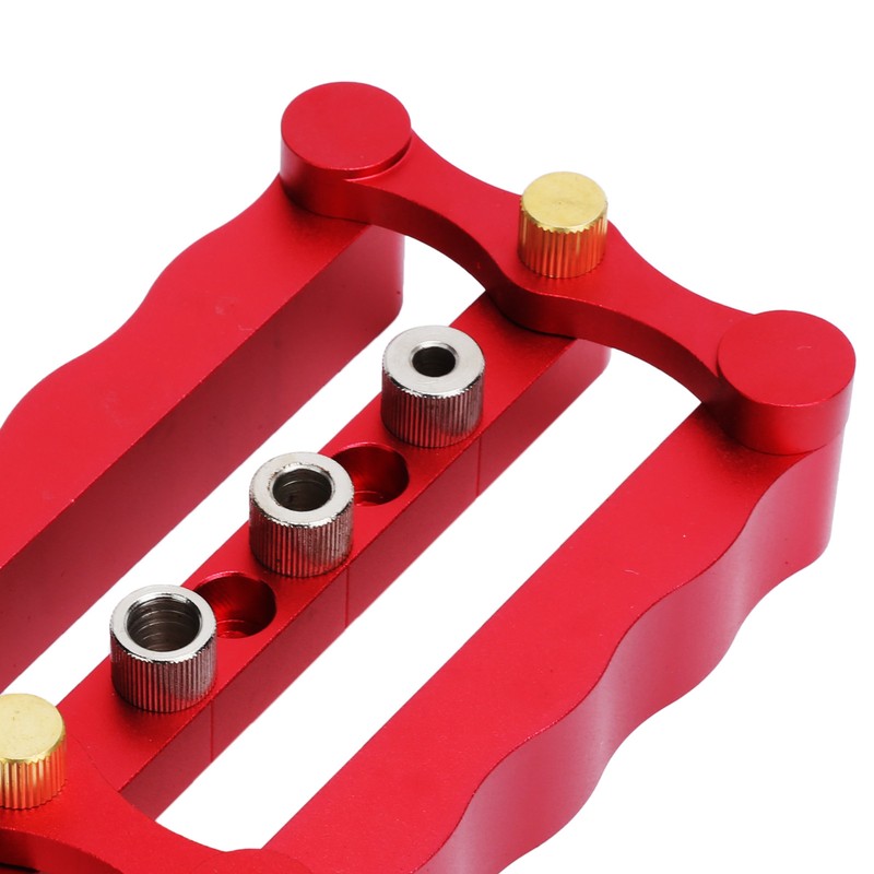 Self Centering Doweling Jig Borehole Locator with Scale Kit DIY