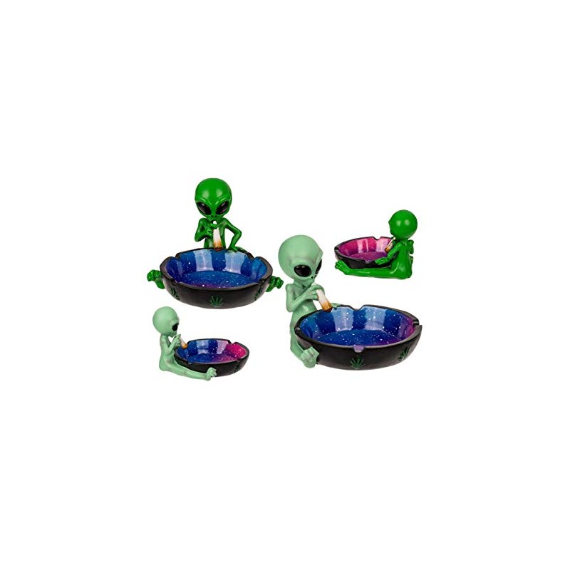 Horror-Shop Ashtray Alien With Joint, 1 Piece