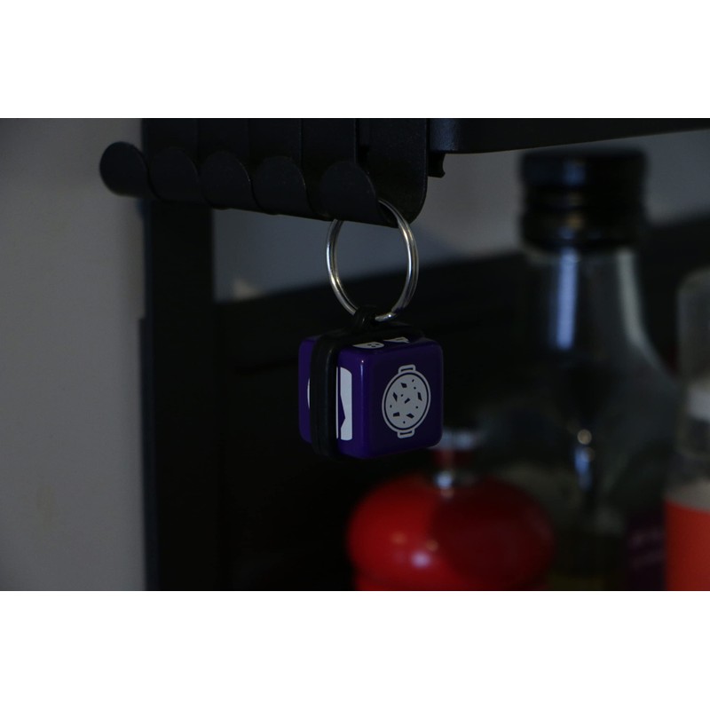 Takeaway Dice – Six-sided Decision Dice with Keyring Holder. For