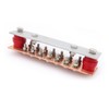 SCXCLY Copper Ground Bar Kit, with 14 Terminal Positions, Copper