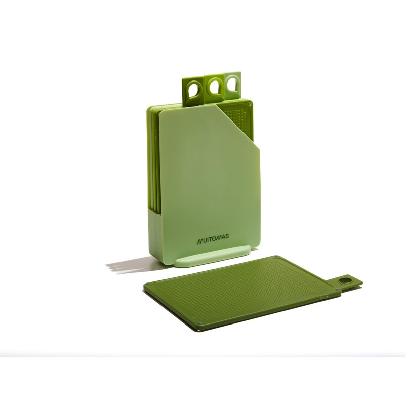 Muitomas, Colorful Chopping Boards for Kitchen, Hard Plastic Cut-resistant Cutting