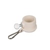 TopHomer Flagpole mounting ring clip, 2 pieces 1 inch rotating