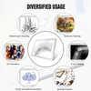 LitEnergy Portable A4 LED Copy Board Light Tracing Box, Silver