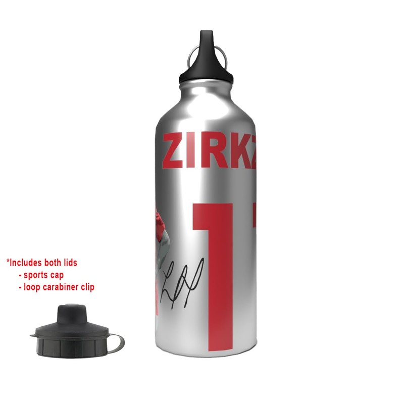 Partisan United Bottle Zirkzee 2-Lid Aluminium Silver 600 or 750