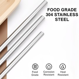 Metal Straw Replacement Compatible with Owala Freesip Tumbler 400z,6Pack Compatible with Owala Stainless Steel Straw 40 oz,Reusable,BPA-Free,with 2Clean Brushes.