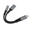 Ablegrid 2 in 1 Type-C USB C to 3.5mm Audio