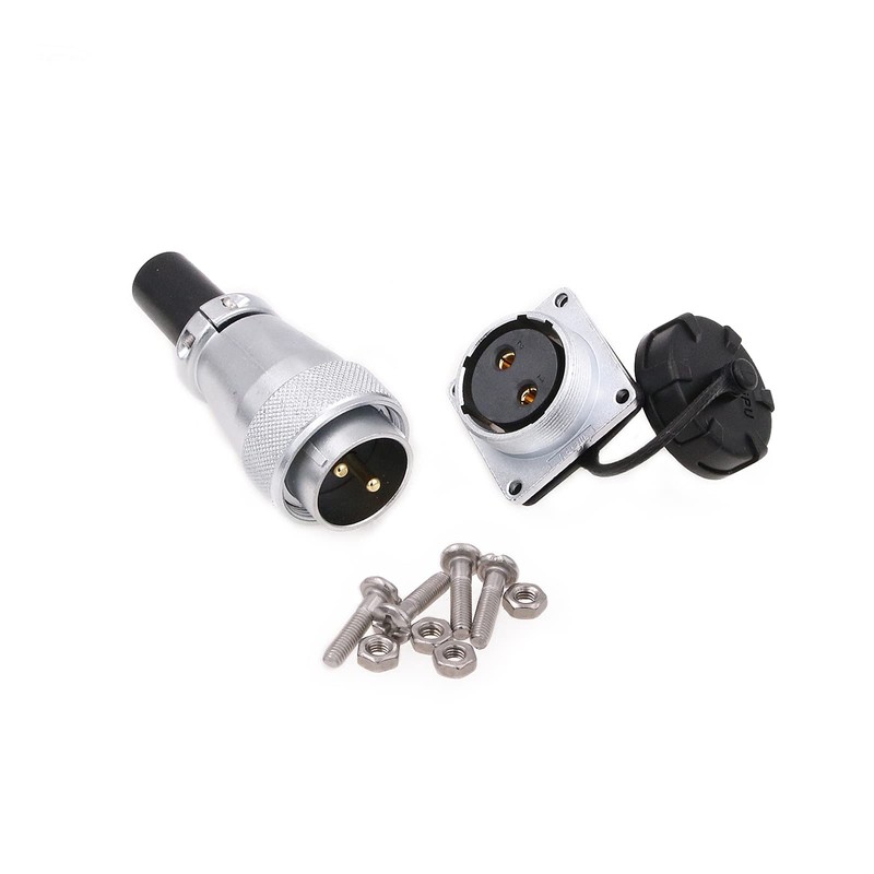 ZBLZGP WEIPU WS28 2 Pin Aviation Connector Waterproof IP67 Metal