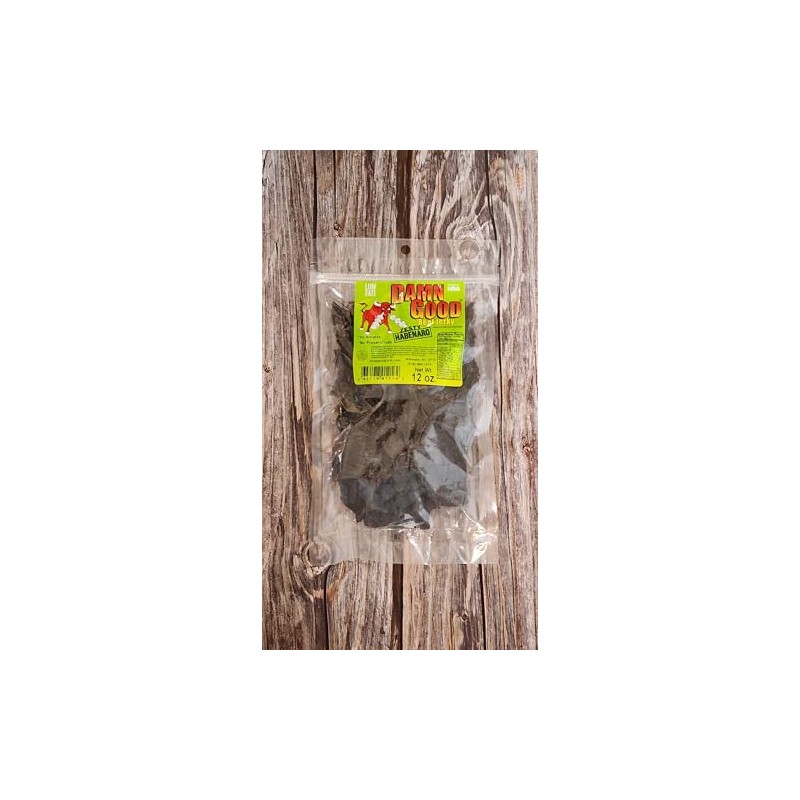 Damn Good Beef Jerky 12oz. Zesty Habanero Bag