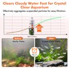hygger Aquarium Water Clarifier, Water Clarifier for Fish Tank, Clears
