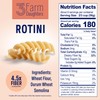 Three Farm Daughters High Fiber Pasta Rotini Pack, Low GI,