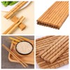 30 Pairs Natural Reusable Bamboo Chopsticks, Chop Sticks, Chinese Chopsticks,