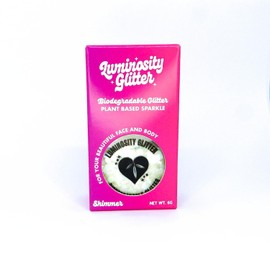 Iridescent Eco Glitter - Pearlescent Eco Friendly Face and Body Glitter - Bioglitter for Glitter Makeup and Crafting - Aurora Biodegradable Glitter Blend by Luminosity Glitter