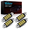 Yorkim Super Bright 578 LED Bulb White 41mm 42mm led