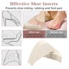 4 Pairs Shoe Toe Inserts Adjustable Shoe Filler Inserts for