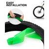Fat Bike Tire Liner, Bicycle Tube Flat Protector Compatible with