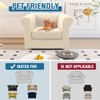 H.VERSAILTEX 2 Pieces Chesterfield Chair Covers Stretch Chair Slip Covers