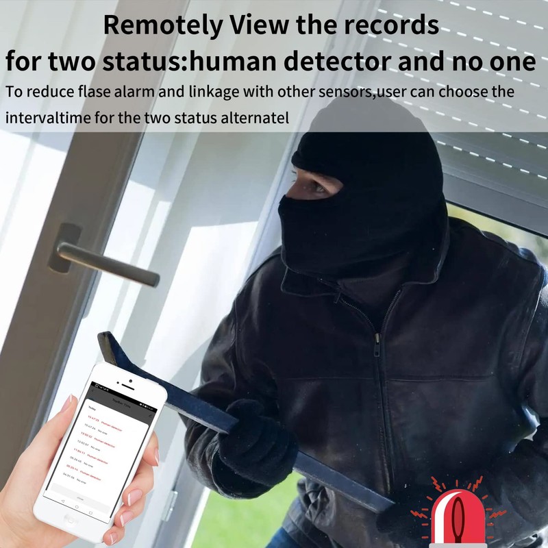 MmWave Human Presence Sensor,Wifi Millimeter Wave Radar Detection Sensor,No Hub