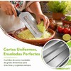Cortador de repollo,con mango de agarre cómodo Cuchilla de acero