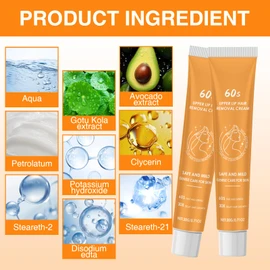 Landrain Pack of 3 Hair Removal Cream Face for Women, Facial Hair Remover Cream, Hair Removal Cream Face (20 g)