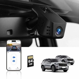 Inefala 4K Dash Cam for Ford F150 & F250 2021-2025 Limited XLT XL Raptor