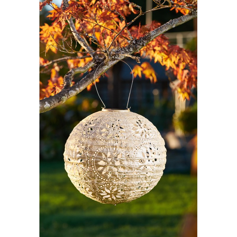 Allsop Home Garden 31598 Soji Stella Boho Globe 12-in. Tyvek