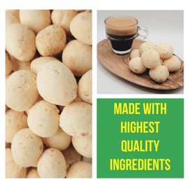 Cuñape Crunchy by Marzynka Bakery, Tapioca and Cheese Bites, Gluten & Sugar Free, Healthy Snack, 7 Once Resealable Bag, Protein Snacks.