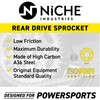NICHE 520 Pitch 48 Tooth Rear Drive Sprocket for 2003-2010