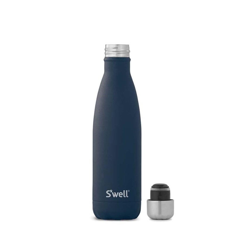S'well Original Azurite 500ml Vacuum-Insulated Drinks Bottle Keeps Drinks Cold