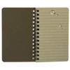 Rothco All-Weather Waterproof Notebook, Coyote Brown, 3" x 5"