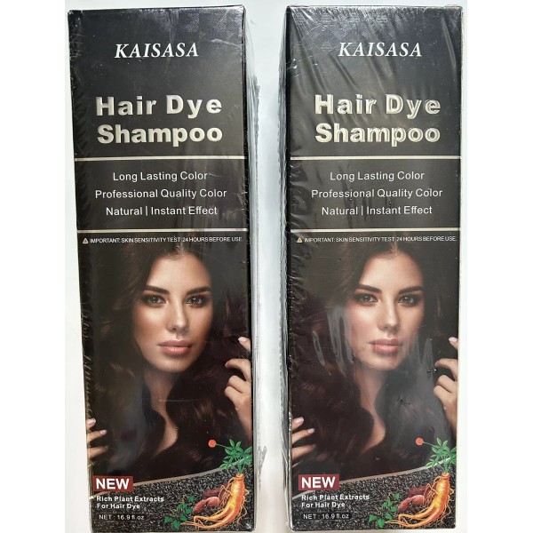 KAISASA Hair Dye Shampoo Instant 3 in 1 - Lot