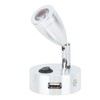DC10‑30V LED RV Bedside Lamp Aluminum Alloy High Brightness RV