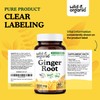 Wild & Organic Ginger Root Capsules 1200 mg - Immune