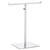 sourcing map Purse Display Stand T Shaped Metal Adjustable Handbag