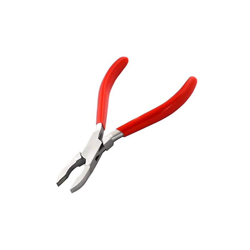 PRECISE CANADA 5" Ring Closing Pliers Red Dip Handle