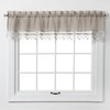 RENAISSANCE HOME FASHION Lillian Valance, 58" X 12", Linen