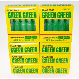 80 Bottles All Purpose Liquid Green Green Lucky Bamboo Plant Food & Fertilizer (80 GG)