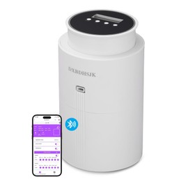Bluetooth Waterless Diffuser, Smart Home Essential Oil Diffuser, Fragrance Coverage Up to 2,000 Sq Ft, Ideal for Home, Hotel, Office, Restaurant and Spa. (White)