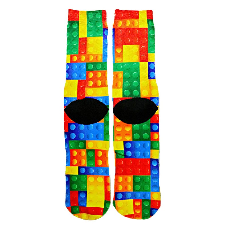 KACOLOR - Calcetines de tubo para hombre con estampado 3D,