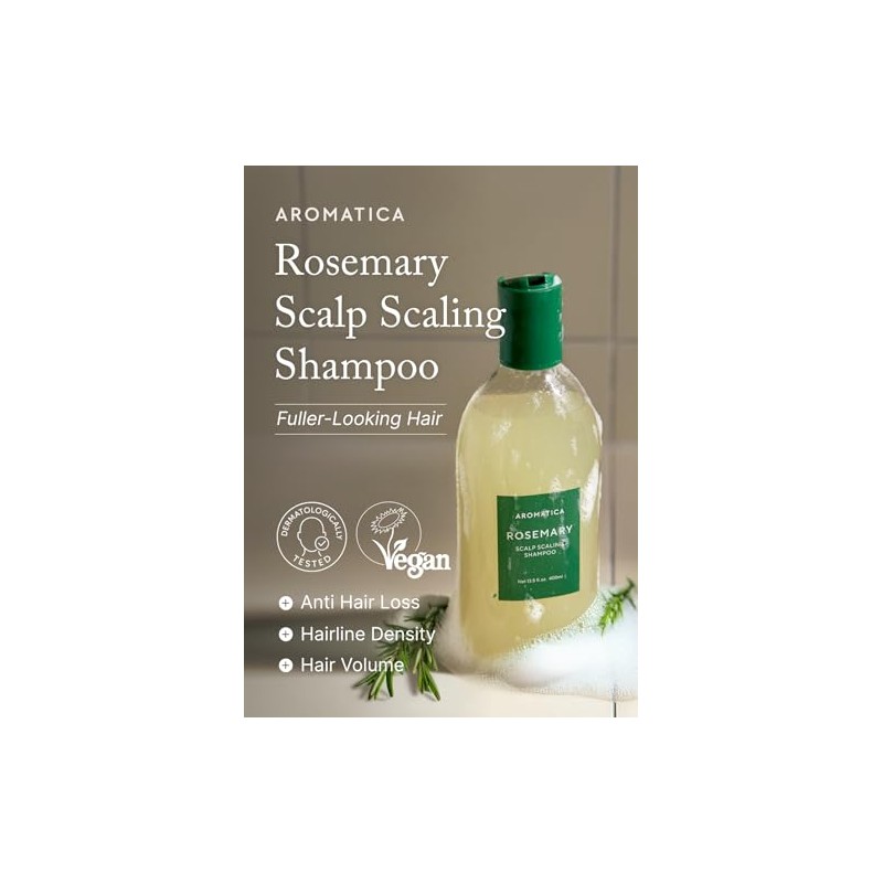 Wellness Shampoo Aromatica Rosemary Scalp Scaling, 400 ml