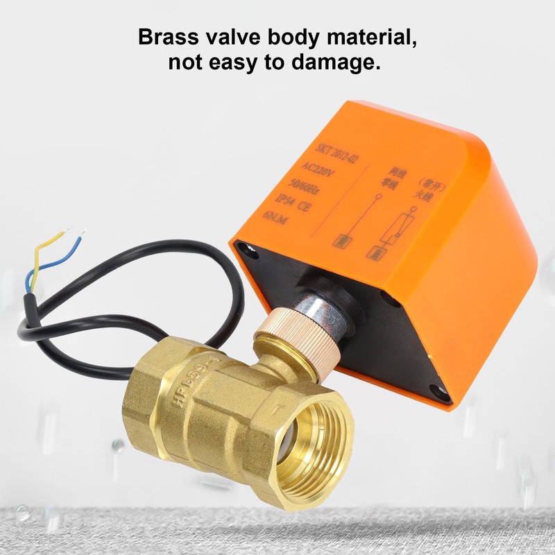 Motorized Ball Valve 2 Wire 2 Way Normally Open DN25