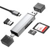 4 en 2 Lector de Tarjetas USB C y USB