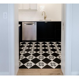 NEGLEX 16 Pack Tile Stencil Set (8X8 Inch), Mexican Stencil Pattern, Use As Floor Stencils Or Wall Stencils, Reusable Stencils for Painting Floor Furniture Canvas, DIY Mexican Talavera Home Décor